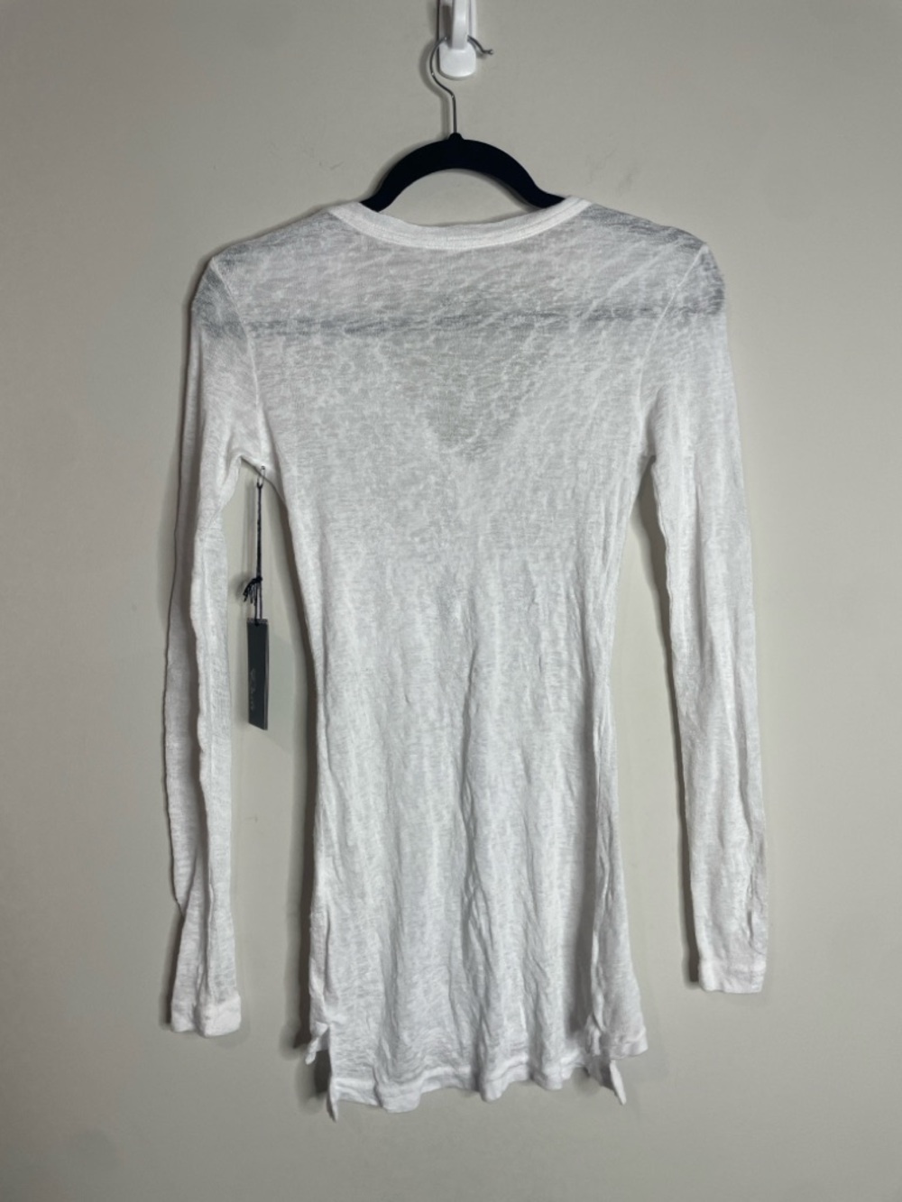Rails | Women’s White Ethan Henley Size Large NWT - Picture 5 of 5